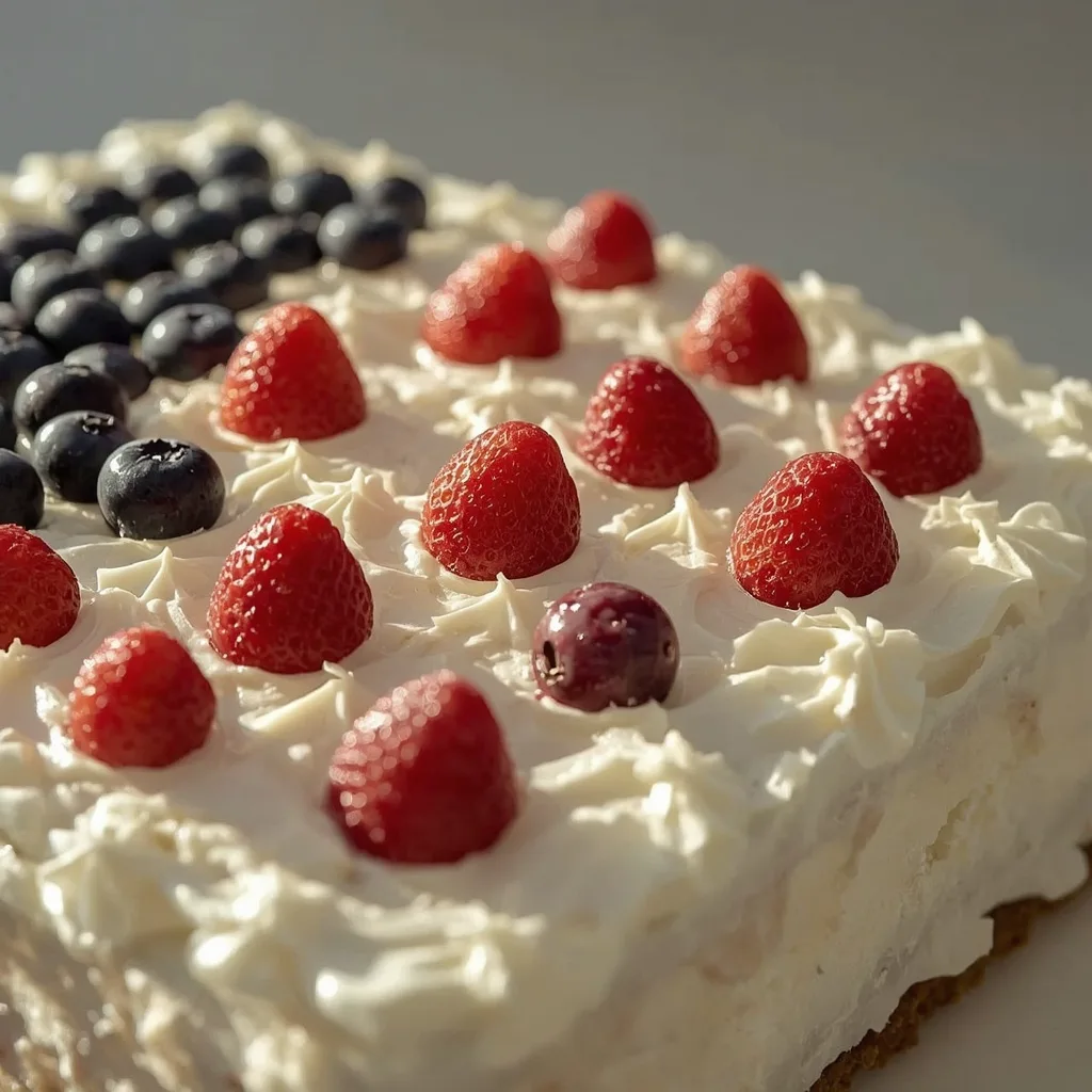 Pioneer Woman American Flag Cake