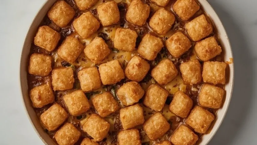Pioneer Woman Big Mac Tater Tot Casserole