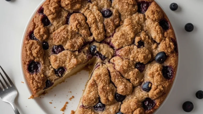 Pioneer Woman Blueberry Buckle Coffee Cake