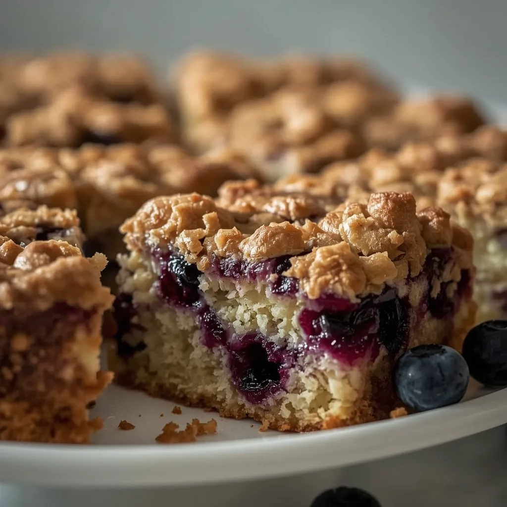 Pioneer Woman Blueberry Buckle Coffee Cake