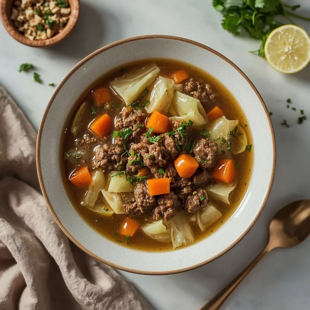 Pioneer Woman Cabbage Beef Soup Recipe