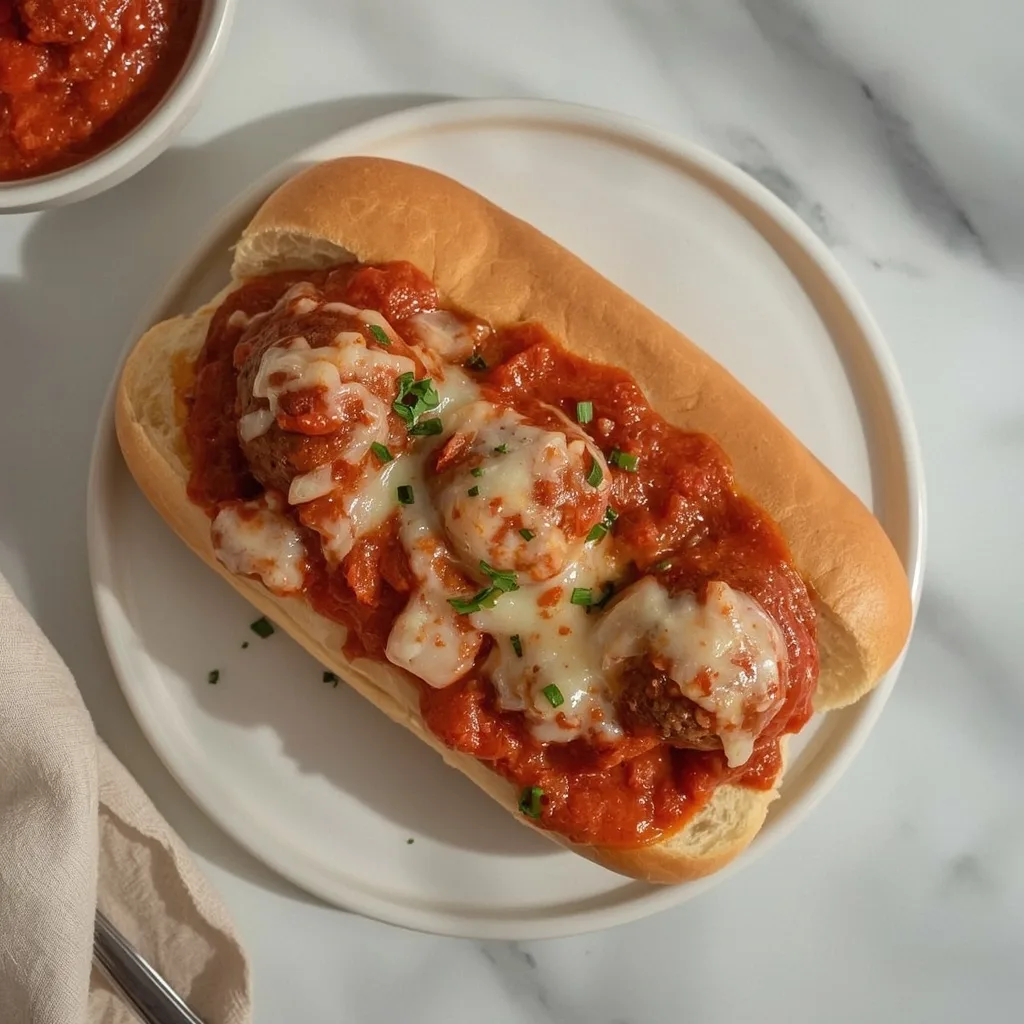 Pioneer Woman Cheesy Meatball Subs
