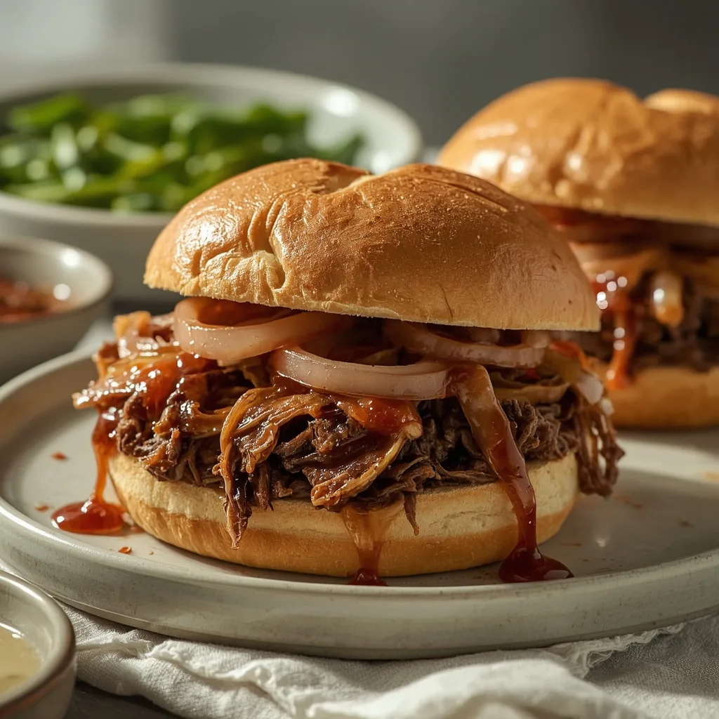 Pioneer Woman Drip Beef Sandwiches