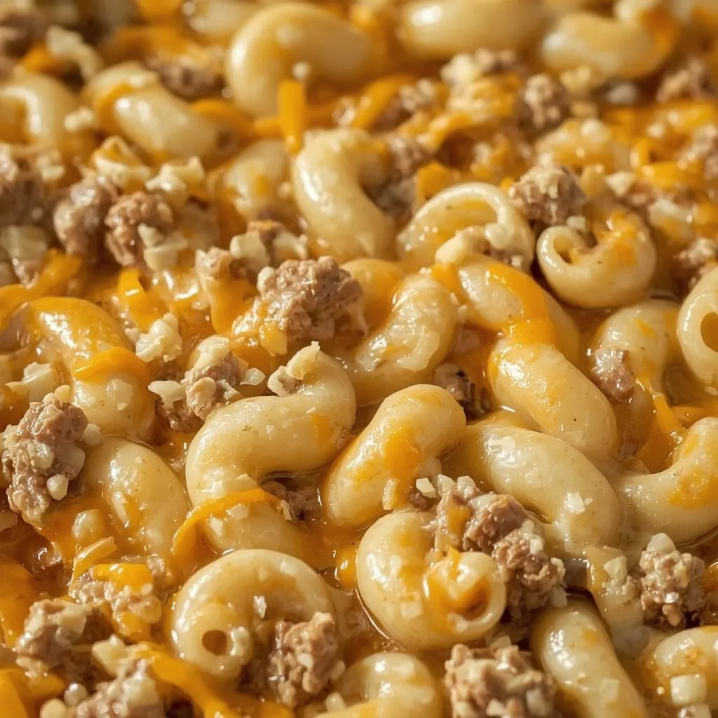 Pioneer Woman Hamburger Egg Noodle Casserole