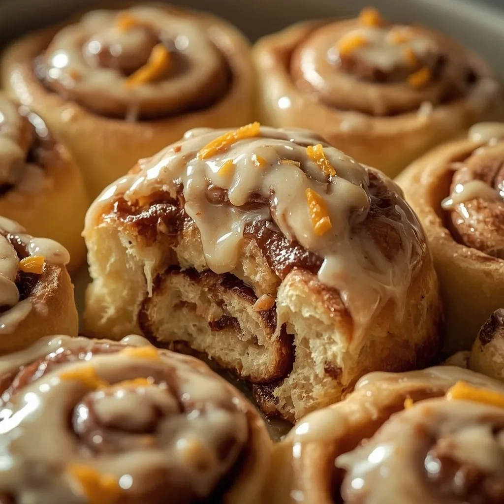 Pioneer Woman Orange Cinnamon Rolls