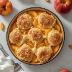 Pioneer Woman Peach Cobbler with Frozen Peaches