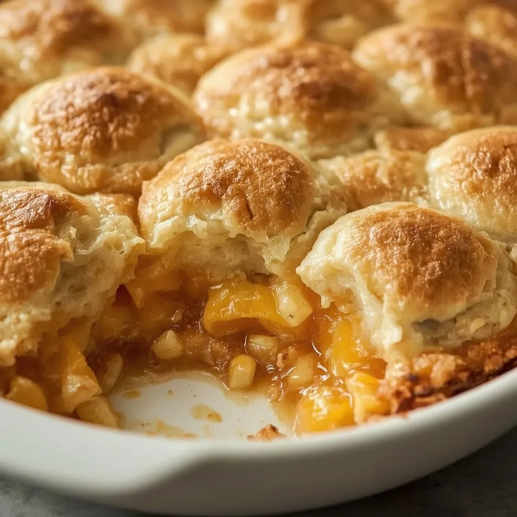 Pioneer Woman Peach Cobbler with Frozen Peaches