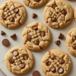Pioneer Woman Peanut Butter Cookies with Peanut Butter Cups