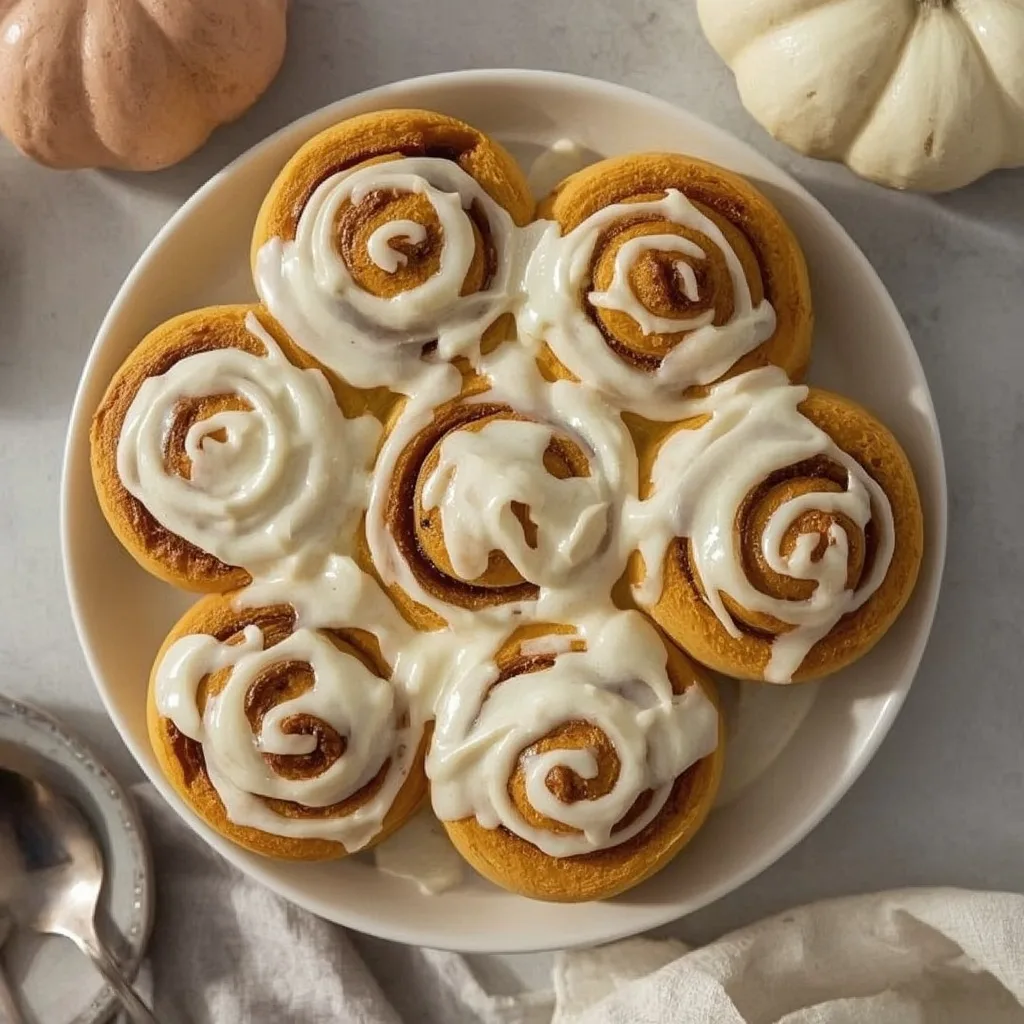Pioneer Woman Pumpkin Cinnamon Rolls