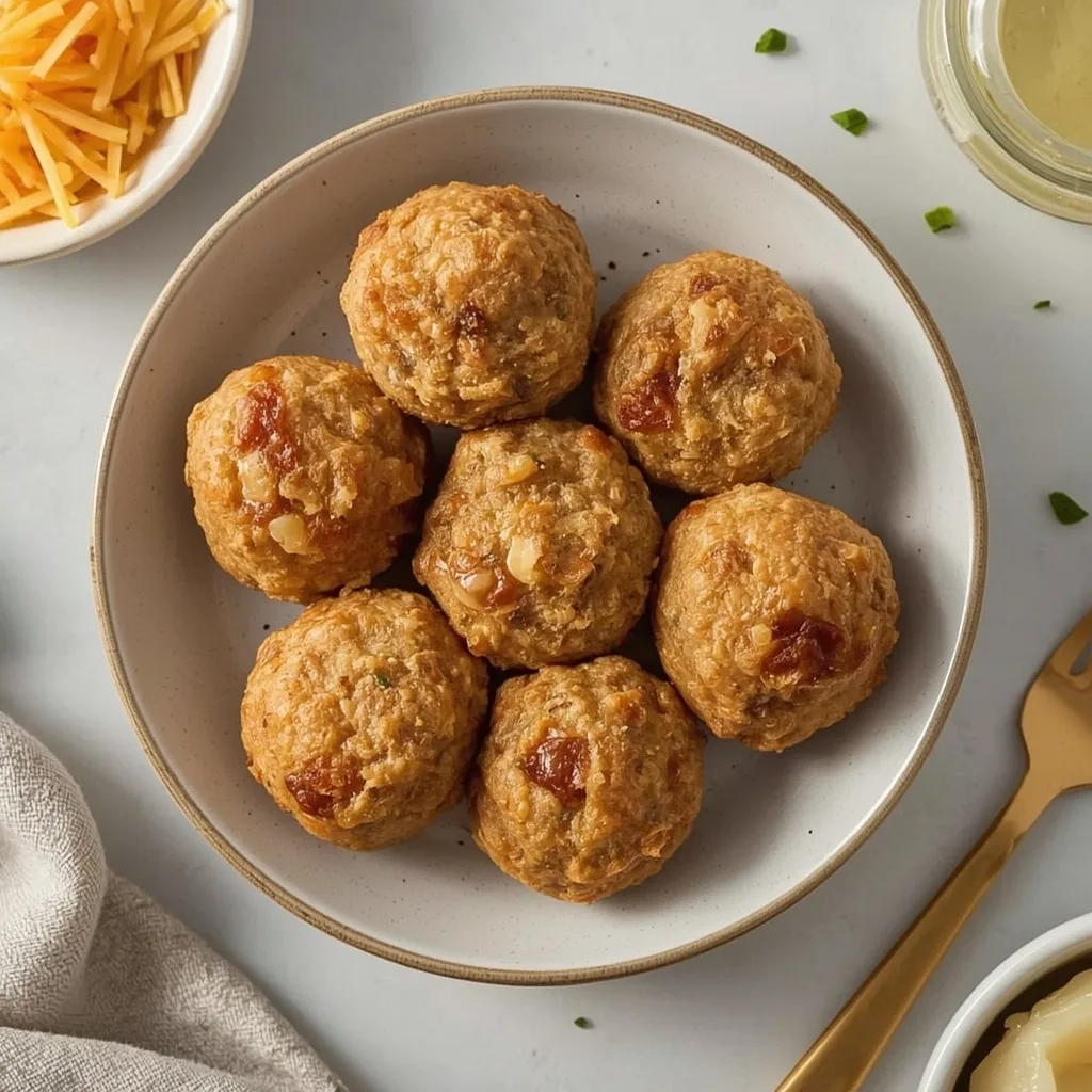 Pioneer Woman's 3-Ingredient Bisquick Sausage Balls