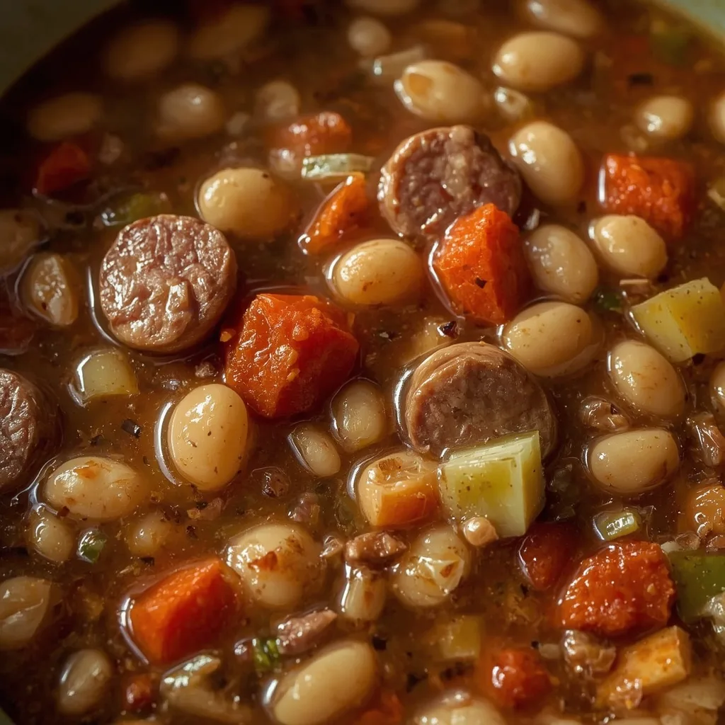 Pioneer Woman Sausage and Bean Soup