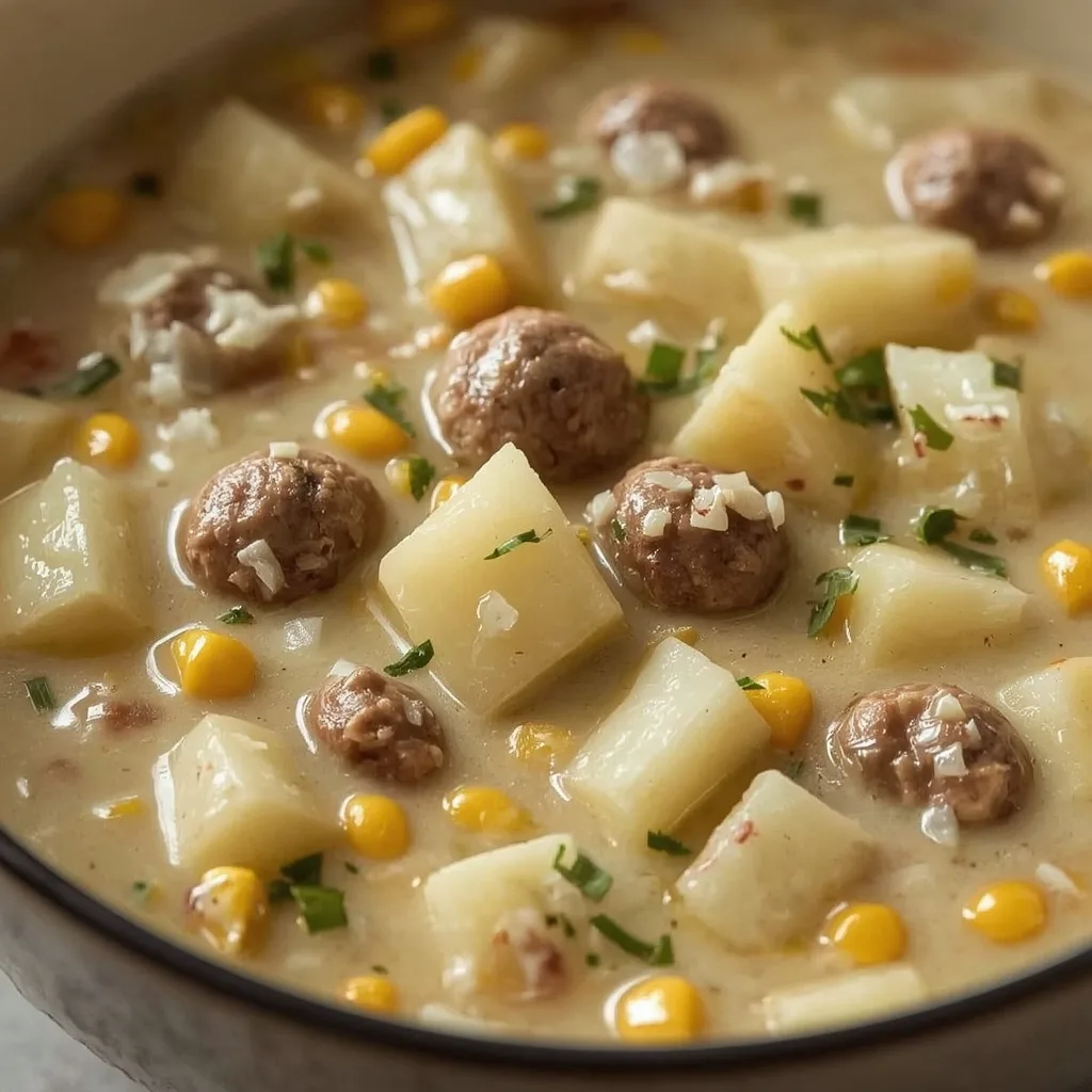 Pioneer Woman Sausage Potato Corn Chowder