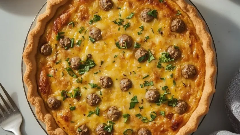 Pioneer Woman Sausage Quiche