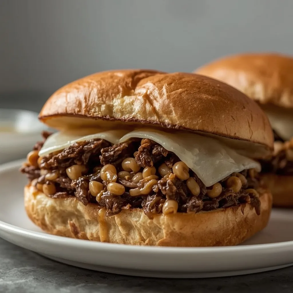 Pioneer Woman Slow Cooker French Dip Sandwiches