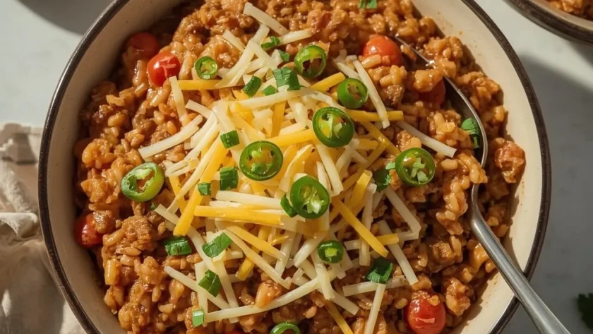 Pioneer Woman Spanish Rice Casserole