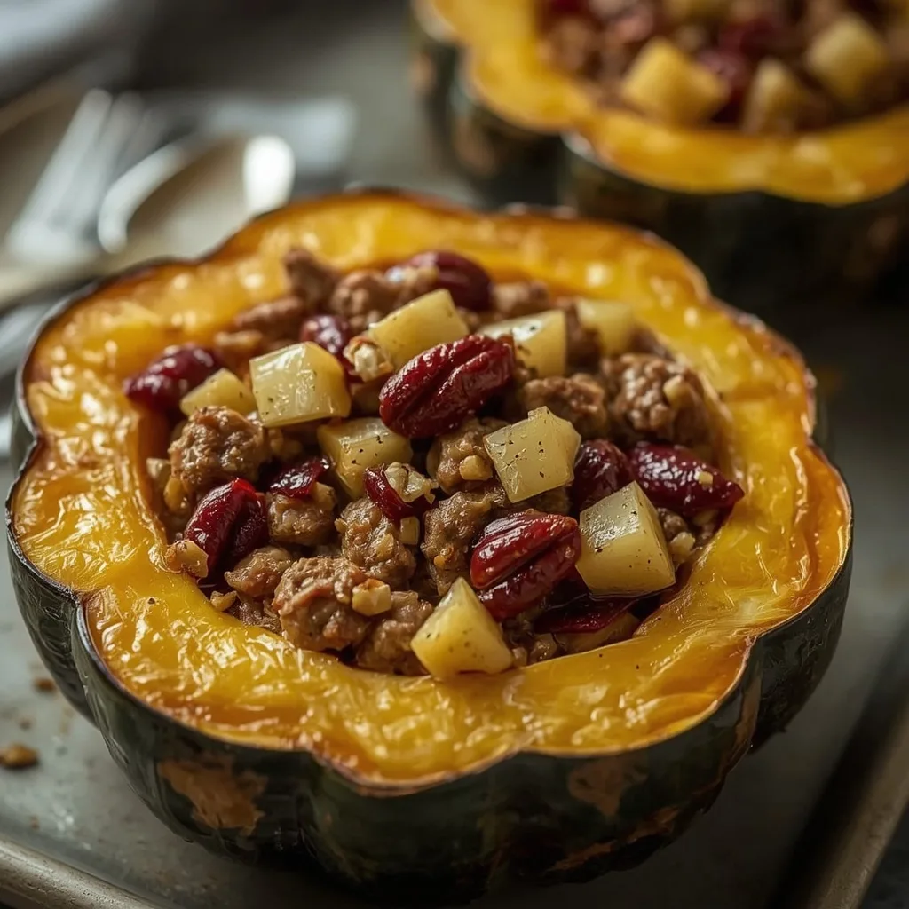 Pioneer Woman Stuffed Acorn Squash
