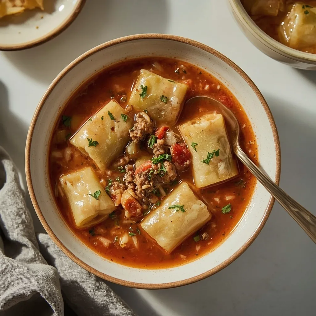 Pioneer Woman Stuffed Cabbage Soup