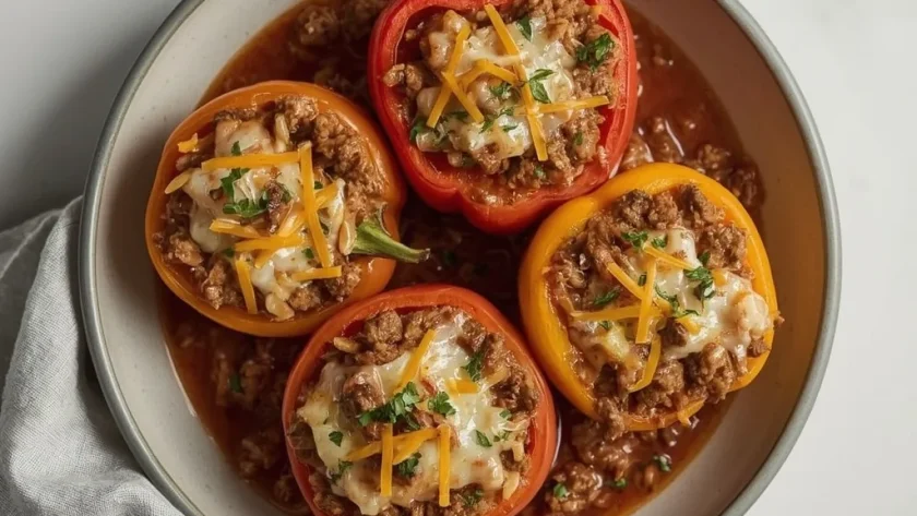 Pioneer Woman Stuffed Peppers