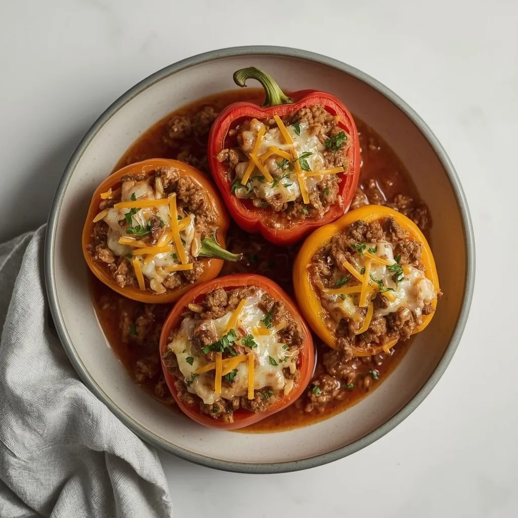 Pioneer Woman Stuffed Peppers