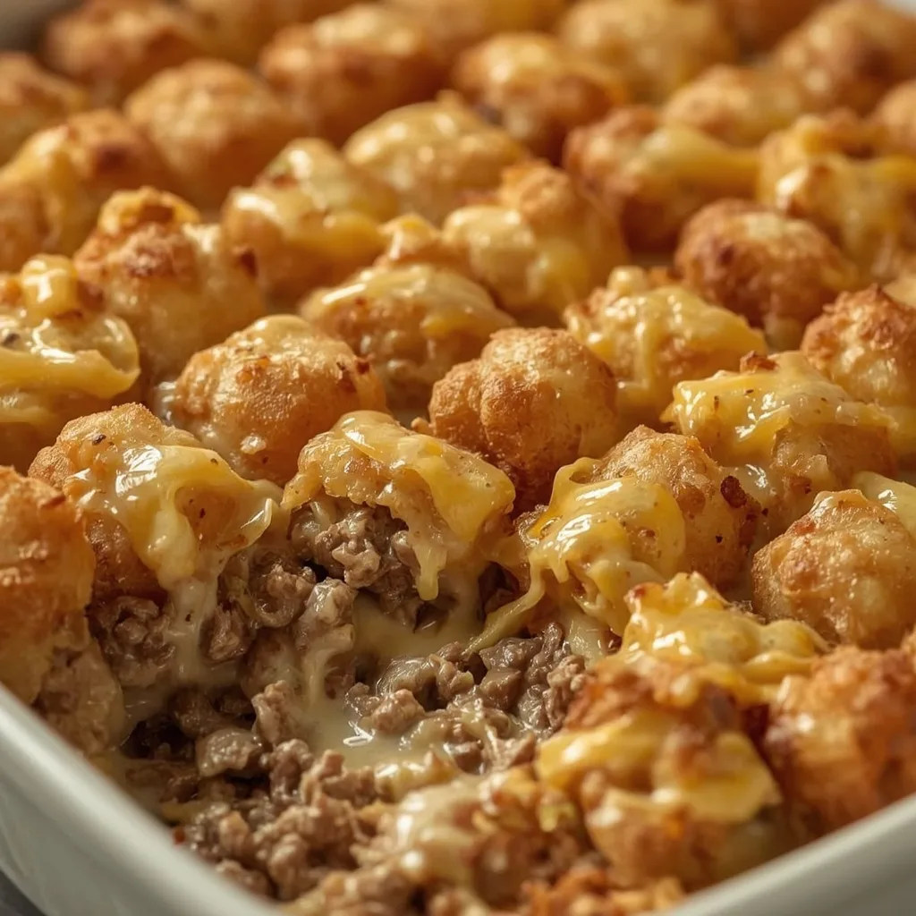 Pioneer Woman Tater Tot Casserole with Ground Beef