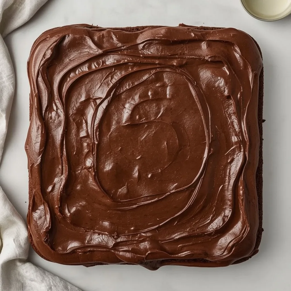 Pioneer Woman Texas Sheet Cake with Vanilla Bean Frosting