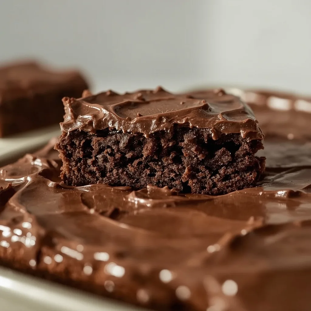 Pioneer Woman Texas Sheet Cake with Vanilla Bean Frosting